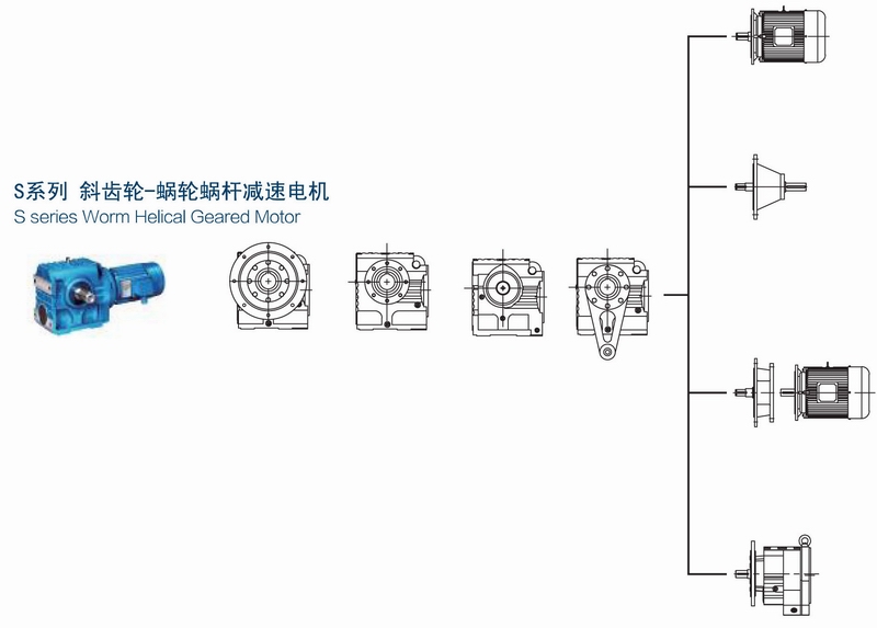 Worm Helical Gear Motor