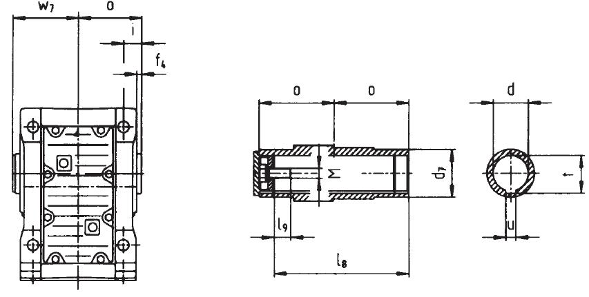 RDDA103 Helical bevel geared motor MRD DRIVE