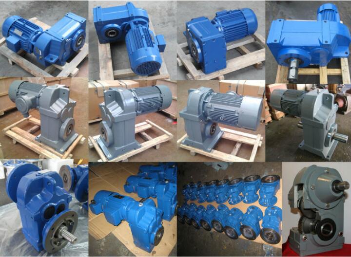 F Series Parallel Shaft Speed Reducer Gearmotors for Conveyor